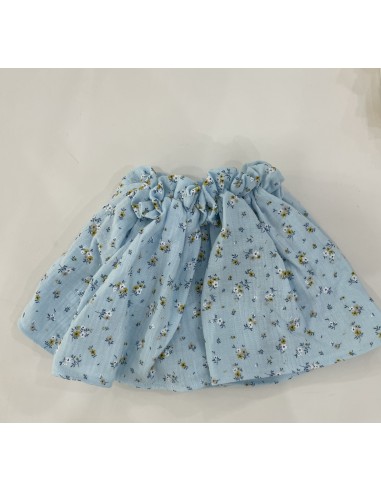 BRAGUITA CUBREPAÑAL CELESTE FLOR AMARILLA