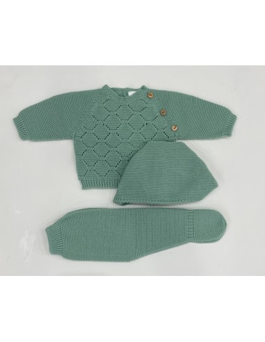 CONJUNTO BOTONES MADERA 3 PIEZAS