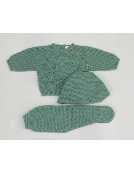 CONJUNTO BOTONES MADERA 3 PIEZAS