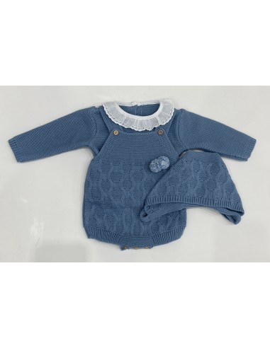 CONJUNTO 3 PIEZAS POMPOM