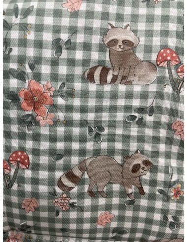 CONJUNTO SACO Y BOLSO VICHY MOFETA