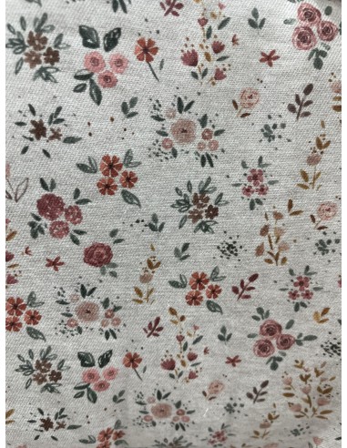 CONJUNTO SACO Y BOLSO FLOR OTOÑAL