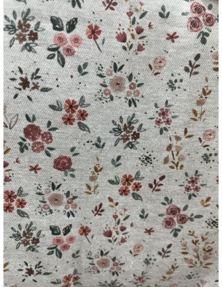 CONJUNTO SACO Y BOLSO FLOR OTOÑAL