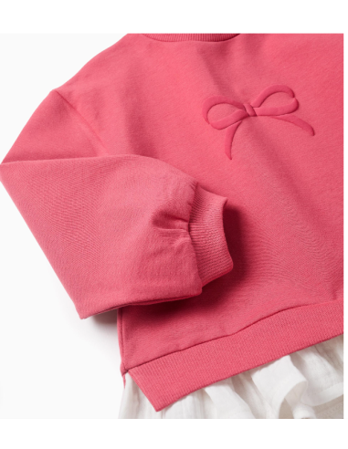 Chándal con Volantes para Bebé Niña 'Lacito', Rosa