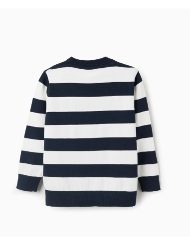 Jersey de punto Fino a Rayas para Niño,...