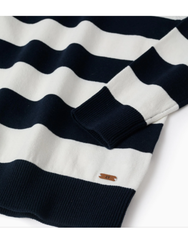 Jersey de punto Fino a Rayas para Niño,...