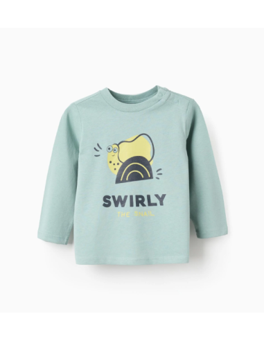 Camiseta de Manga Larga de Algodón para Niño...