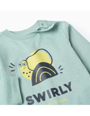 Camiseta de Manga Larga de Algodón para Niño...