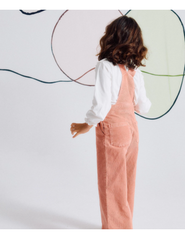 Mono de Pana 'Wide Leg' para Niña, Rosa
