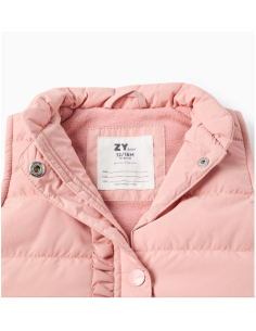 Chaqueta Acolchada con Capucha y Forro Polar para Bebé... 2