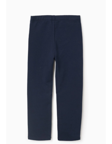 Mallas Perchadas para Niña, Azul Oscuro