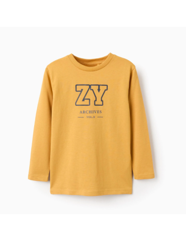 Camiseta de Manga Larga de Algodón para Niño...