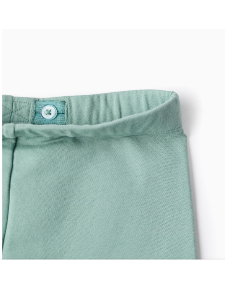 Mallas Perchadas para Niña, Verde Agua