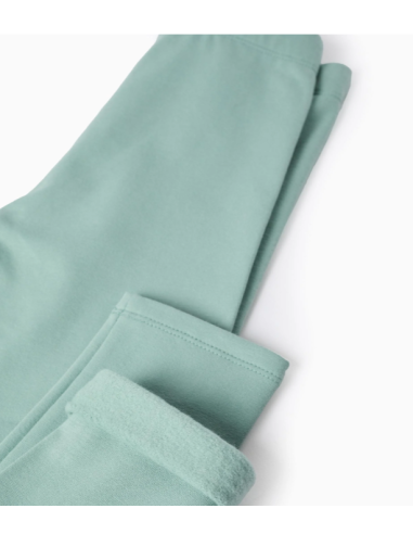 Mallas Perchadas para Niña, Verde Agua