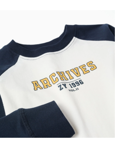 Camiseta de Manga Larga de Algodón para Niño,...