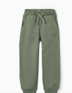 PANTS FLEECE, DARK GREEN