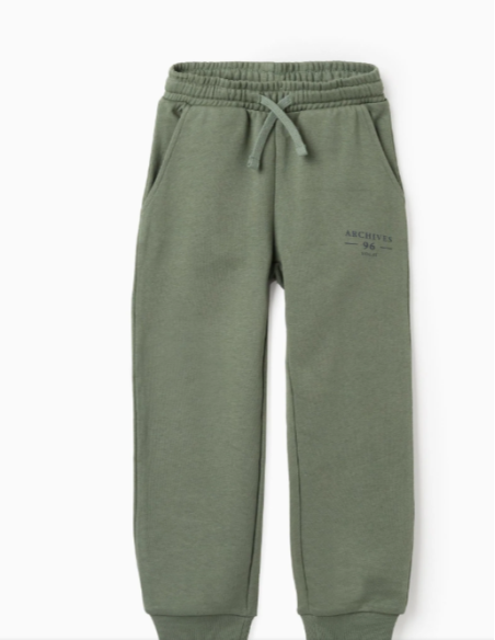 PANTS FLEECE, DARK GREEN