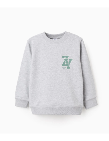 Sudadera con Estampado En El Pecho 'Si...