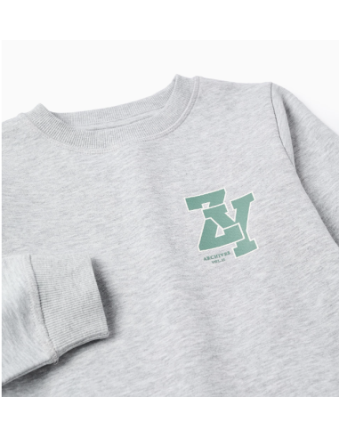 Sudadera con Estampado En El Pecho 'Si...