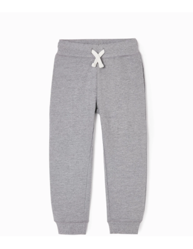 Pantalón Jogger de Algodón para Niño, Gris