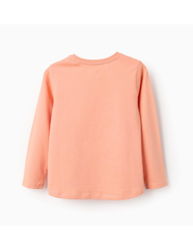 Camiseta de Manga Larga de Algodón para Niña...