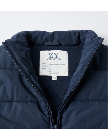 Chaleco Acolchado con Forro Polar para Niño, Azul Oscuro