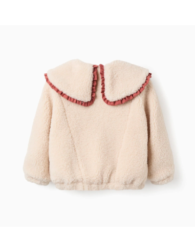 Chaqueta de Sherpa con Cuello Maxi para Niña,...