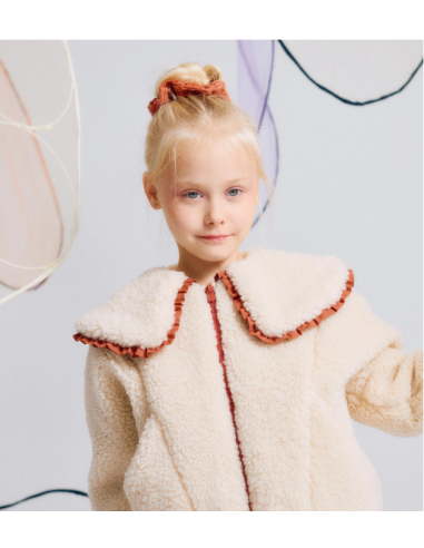 Chaqueta de Sherpa con Cuello Maxi para Niña,...