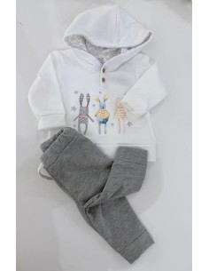 CONJUNTO CHANDAL AMIGOS CONEJITOS