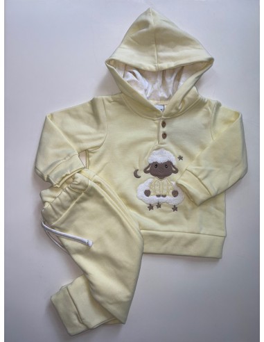 CONJUNTO CHANDAL OVEJA AMARILLO