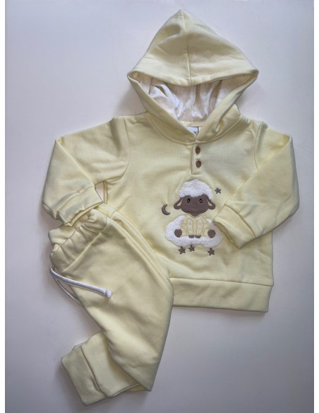 CONJUNTO CHANDAL OVEJA AMARILLO