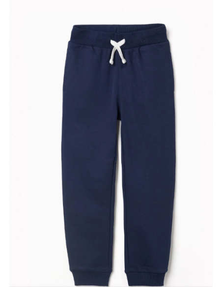 Pantalón Jogger de Algodón para Niño, Azul Oscuro