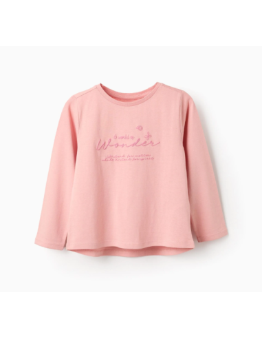 Camiseta de Manga Larga de Algodón para Niña...