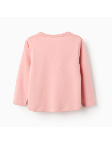 Camiseta de Manga Larga de Algodón para Niña...