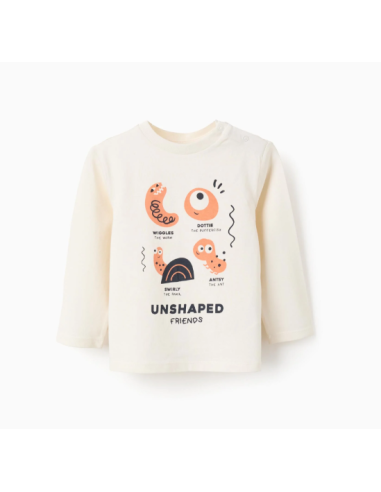 Camiseta de Algodón de Manga Larga para Niño...