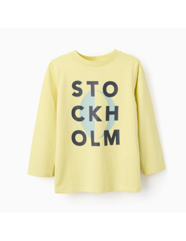 Camiseta de Manga Larga de Algodón para Niño...