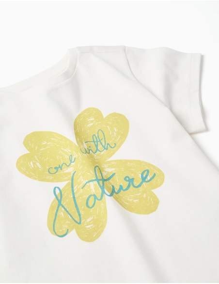 LS T SHIRT JERSEY WHITE